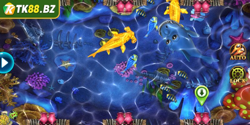 Bắn Cá Techplay TK88 - Trải Nghiệm Săn Mồi Cực Đỉnh Cao 2 Game Thần Thoại Biển Xanh