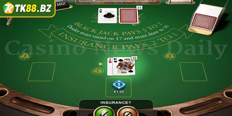 Blackjack TK88 - Luật, Hành Động Và Bí Quyết Tối Ưu Cơ Hội 1 Mục tiêu của trò chơi Blackjack TK88