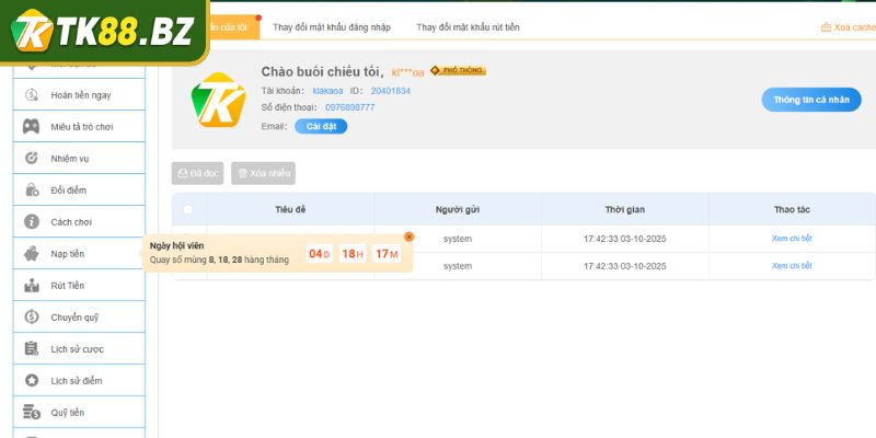 Đăng Ký TK88 - Hướng Dẫn Chi Tiết Cho Người Chơi Mới 3 Những điểm cần nhớ khi thực hiện đăng ký TK88