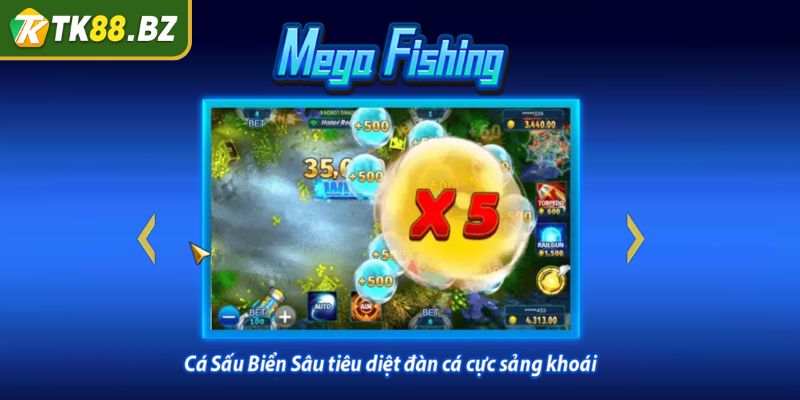 Mega Fishing TK88 – Trải Nghiệm Bắn Cá Hiện Đại Với Phần Thưởng Khủng 1 Khám phá game Mega Fishing TK88