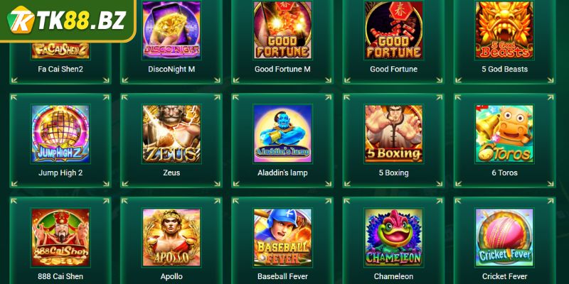 Nổ Hũ CQ9 TK88 – Kho Game Jackpot Cực Khủng Thắng Bất Ngờ 2 Đa dạng chủ đề trải nghiệm