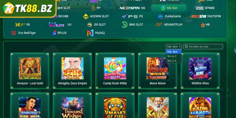 Nổ Hũ Microgaming TK88 – Đỉnh Cao Công Nghệ Chuẩn Quốc Tế 2 Những ưu điểm cần biết của sảnh