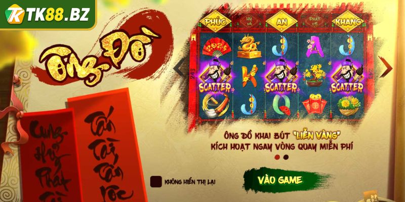 Ông Đồ Slots TK88 – Nét Dân Gian Cuốn Hút Phần Thưởng Khủng 1 Giới thiệu về game ông đồ slots TK88